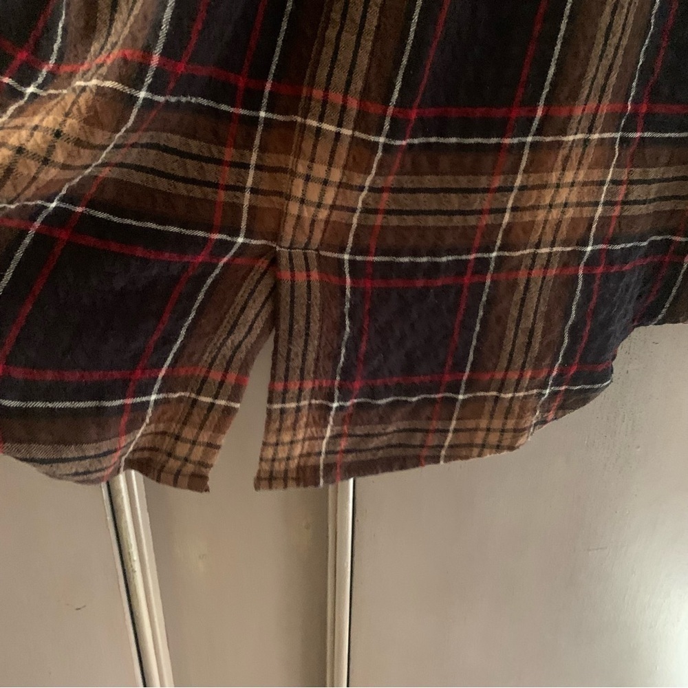 beachlunchlounge Black and Brown Casual Button Down Shirt - Picture 6 of 8